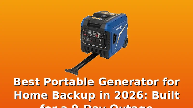 Best Portable Generator for Home Backup in 2026: Built for a 9-Day Outage - WattBreeze review with measurements and honest opinion
