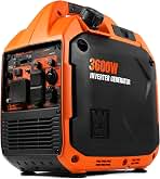 WEN 3600-Watt Portable Inverter Generator, RV-Ready, Quiet and Lightweight Fuel Shut Off (56360i) : Patio, Lawn &amp; Garden